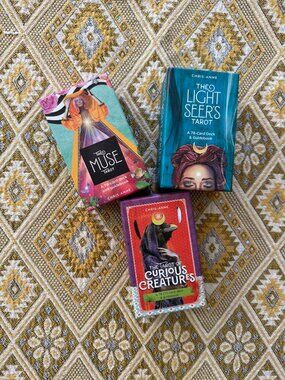 The Muse, The Light Seer's, The Tarot of Curious Creatures Chris-Anne Bundle